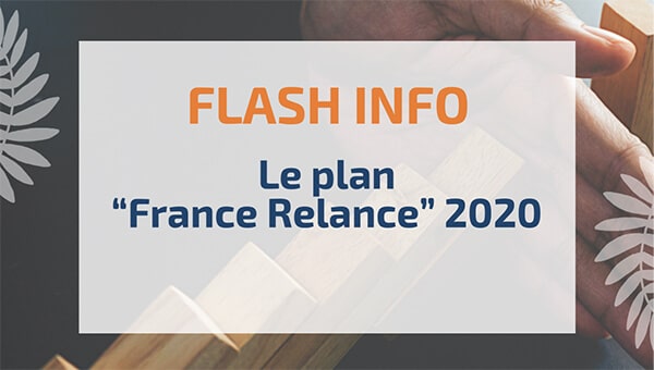 Le plan “France Relance” 2020
