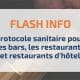 Protocole sanitaire pour les bars, les restaurants et restaurants d'hôtel