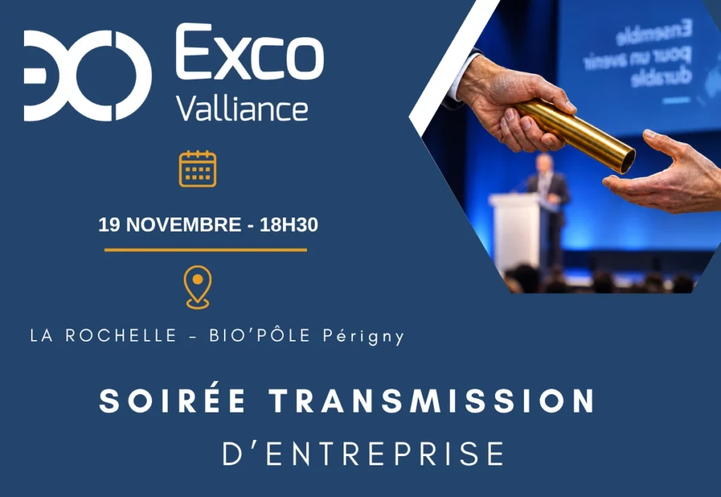 Transmission d’entreprise : une soirée dédiée aux dirigeants à La Rochelle